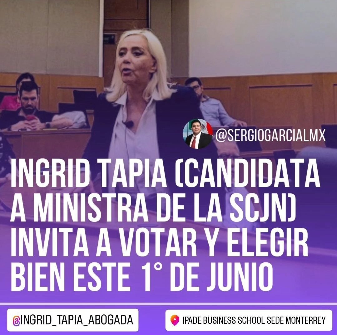 Este 1° de junio vota #30 en la elección de ministros.