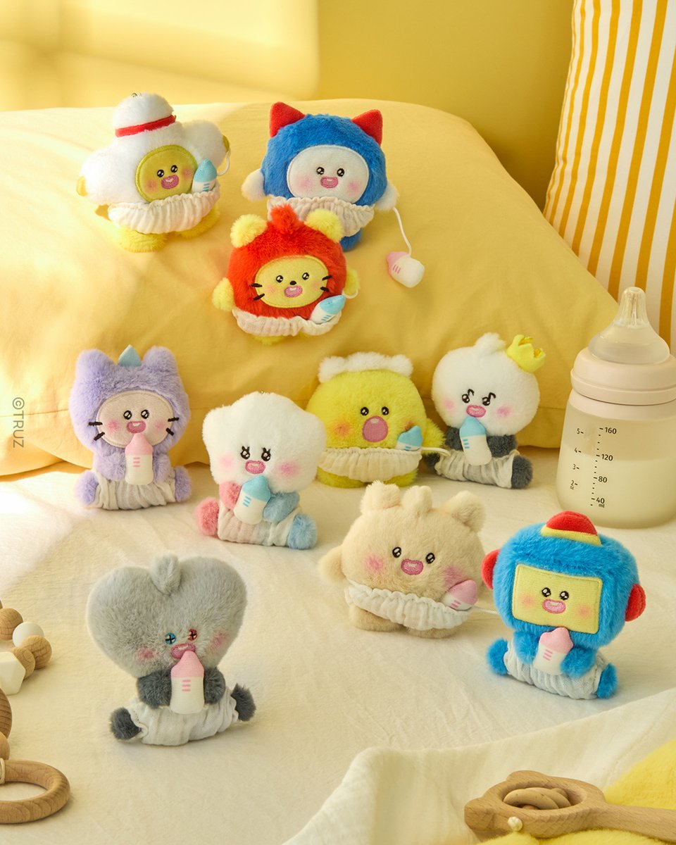 TRESURE ベビーぬいぐるみ LINE トレカ付き 10個セット TRUZ TREASURE