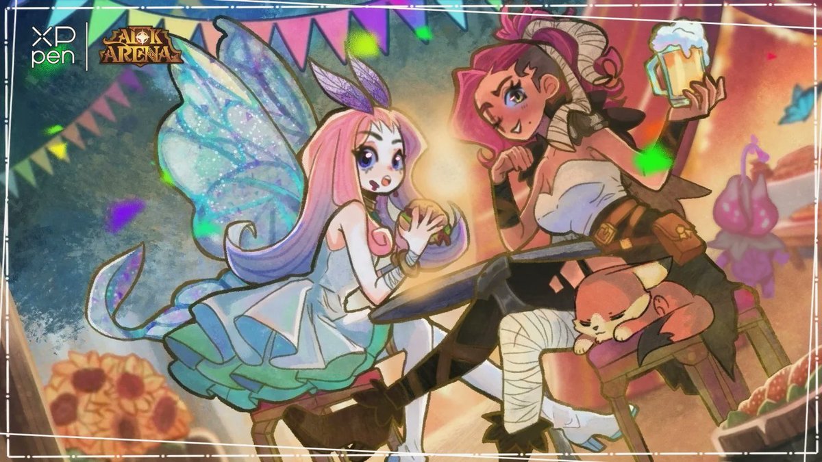 Second entry because I lost my self control with my inspiration 

#AFKXPPEN #HBD2AFK