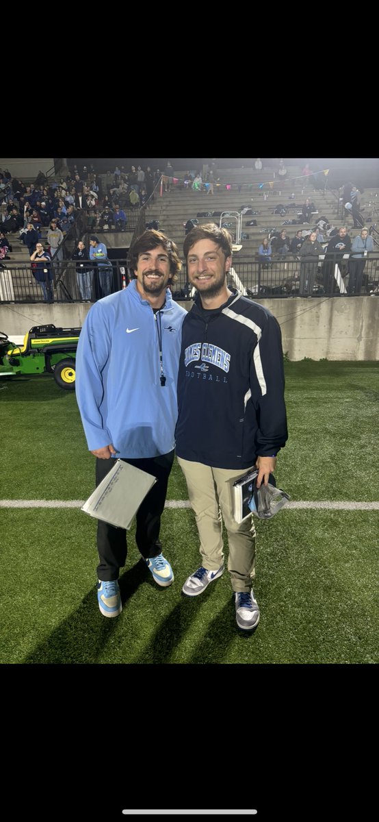 Could not be more proud of my brother @CoachE_21 First time we’ll be separated and in different places in three years, but I’m excited to see all you accomplish and what Gods got in store for you. Go be great brother. <a href="/GdaleHSFootball/">Gardendale Football</a> you hit a home run on this one.