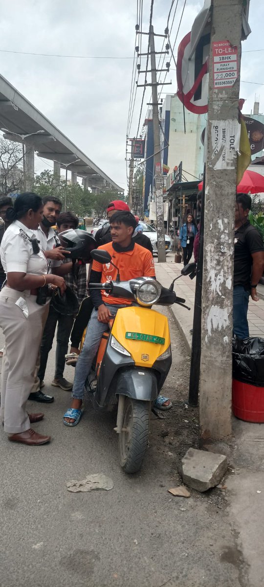 HAL AIRPORT TRAFFIC BTP (@halairporttrfps) on Twitter photo Our officers and staff organised a road safety and helmet awareness program to commuters at Adhiswar junction.
#FollowTrafficRules
#Awareness
<a href="/CPBlr/">CP Bengaluru ಪೊಲೀಸ್ ಆಯುಕ್ತ ಬೆಂಗಳೂರು</a> <a href="/Jointcptraffic/">Joint CP, Traffic, Bengaluru</a> <a href="/DCPTrEastBCP/">DCP Traffic East ಉಪ ಪೊಲೀಸ್ ಆಯುಕ್ತರು ಸಂಚಾರ ಪೂರ್ವ</a> <a href="/acpwfieldtrf/">ACP Traffic Whitefield ಎಸಿಪಿ ಸಂಚಾರ ವೈಟ್ ಫೀಲ್ಡ್</a> <a href="/blrcitytraffic/">ಬೆಂಗಳೂರು ಸಂಚಾರ ಪೊಲೀಸ್ BengaluruTrafficPolice</a> <a href="/BlrCityPolice/">ಬೆಂಗಳೂರು ನಗರ ಪೊಲೀಸ್ BengaluruCityPolice</a> Our officers and staff organised a road safety and helmet awareness program to commuters at Adhiswar junction.
#FollowTrafficRules
#Awareness
<a href="/CPBlr/">CP Bengaluru ಪೊಲೀಸ್ ಆಯುಕ್ತ ಬೆಂಗಳೂರು</a> <a href="/Jointcptraffic/">Joint CP, Traffic, Bengaluru</a> <a href="/DCPTrEastBCP/">DCP Traffic East ಉಪ ಪೊಲೀಸ್ ಆಯುಕ್ತರು ಸಂಚಾರ ಪೂರ್ವ</a> <a href="/acpwfieldtrf/">ACP Traffic Whitefield ಎಸಿಪಿ ಸಂಚಾರ ವೈಟ್ ಫೀಲ್ಡ್</a> <a href="/blrcitytraffic/">ಬೆಂಗಳೂರು ಸಂಚಾರ ಪೊಲೀಸ್ BengaluruTrafficPolice</a> <a href="/BlrCityPolice/">ಬೆಂಗಳೂರು ನಗರ ಪೊಲೀಸ್ BengaluruCityPolice</a>