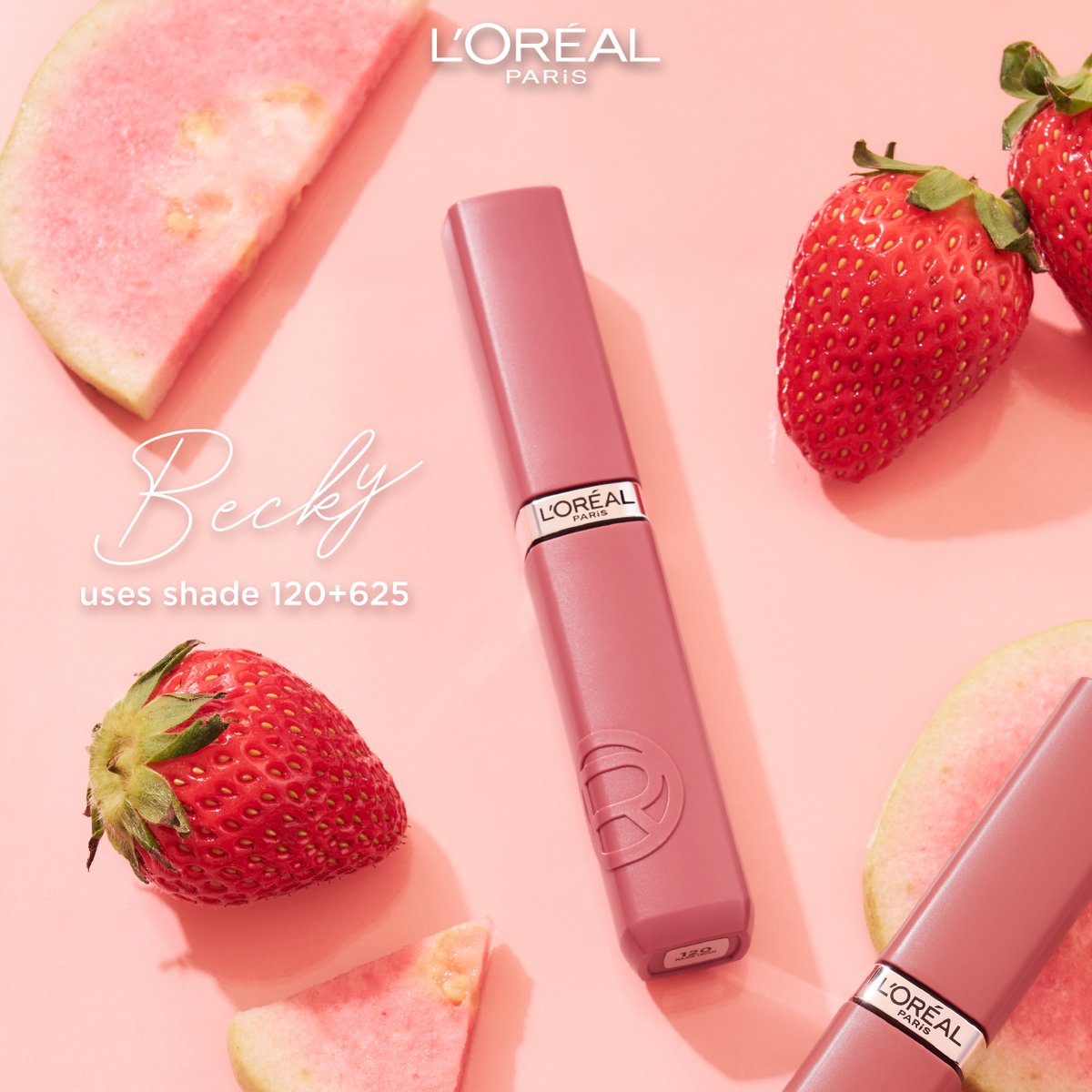 L'Oréal Paris TH (@lorealparisth) on Twitter photo Freshen up your look with Becky! 💖🍓
INFALLIBLE MATTE RESISTANCE ลิปแมทเบลนด์ง่าย เบาสบาย ติดทนนาน 16 ชม.
<a href="/AngelssBecky/">Becky Armstrong</a> uses shade #120 Major Crush + #625 Summer Flying
มีต่อ
#LOrealParisTH #LOrealMakeupTH
#MatteResistanceTH #Makeup Freshen up your look with Becky! 💖🍓
INFALLIBLE MATTE RESISTANCE ลิปแมทเบลนด์ง่าย เบาสบาย ติดทนนาน 16 ชม.
<a href="/AngelssBecky/">Becky Armstrong</a> uses shade #120 Major Crush + #625 Summer Flying
มีต่อ
#LOrealParisTH #LOrealMakeupTH
#MatteResistanceTH #Makeup