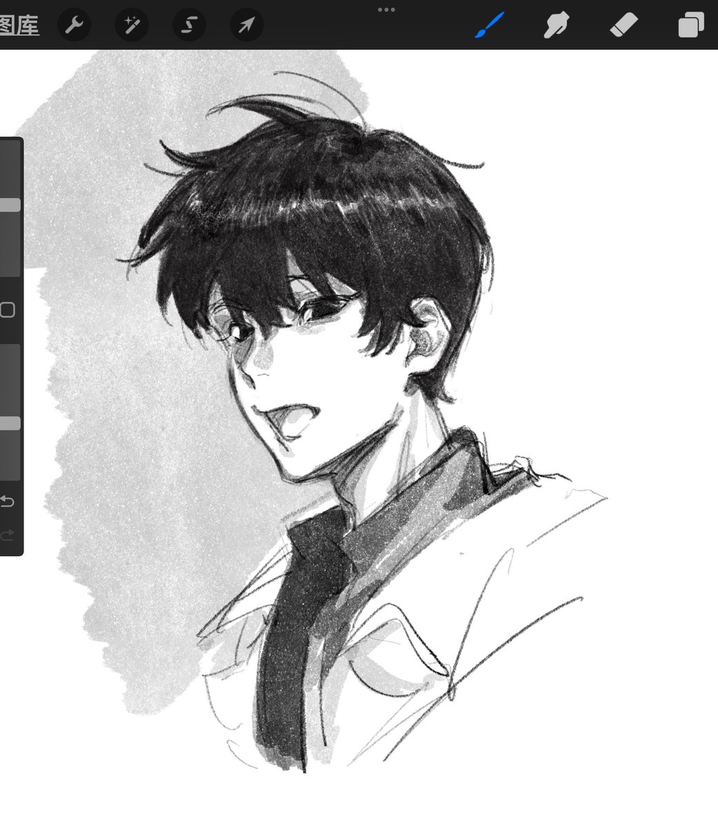 突然一口氣發很多但其實都是這兩個小時畫的，報復式畫畫了屬於是