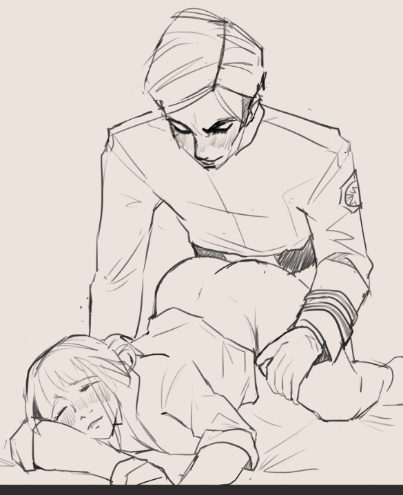 kyjury's tweet photo. figured out what rose was doing during ep9 #gingerrose https://t.co/3kw3gBqmC5