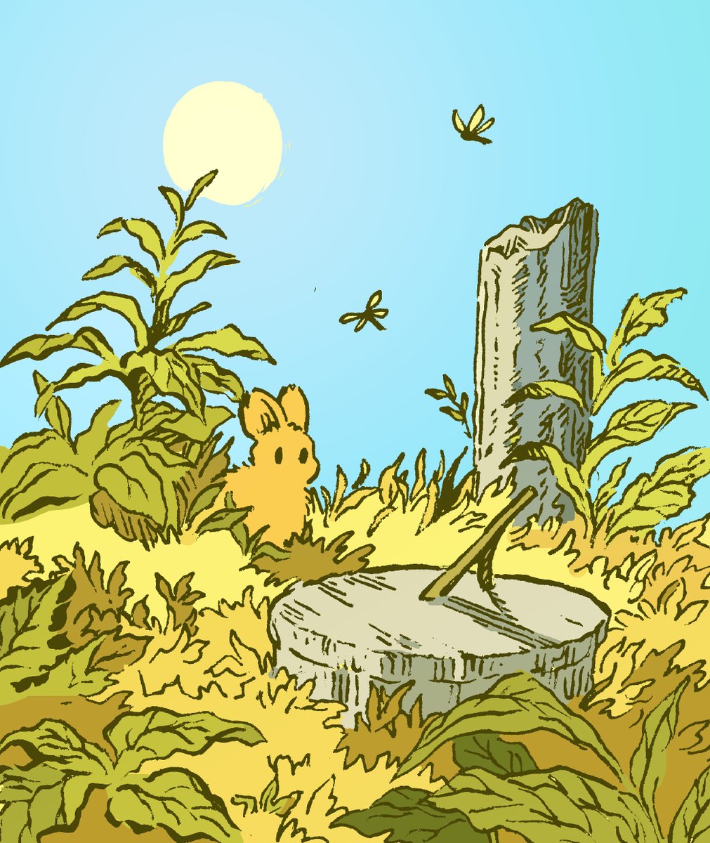 willquinnart's tweet image. Daily bunny no.2964 has lost track of time