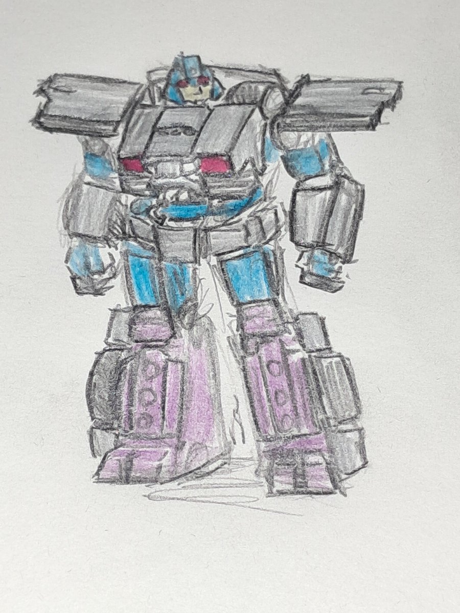 Introducing the Autobot bodyguard; Ironhide.

A young, brash and hardheaded type, ironhide has the power to change the outermost layer of his plating into any inorganic material he touches. 
He's clos friends with the autobot pilot Sideswipe having been recruited at the same time