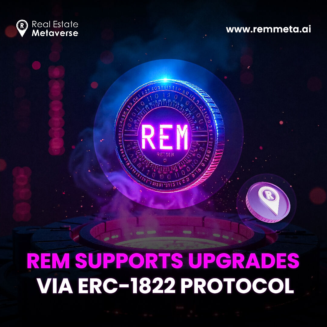 REMToken's tweet image. REM smart contracts can evolve without disruptions.
Thanks to ERC-1822, it’s built to adapt—ready for new chains, features, and future tech.

🌍 Explore more: remmeta.ai
🔗 Buy now: mexc.com/exchange/REM_U…
#FutureProofToken #SmartUpgrades #REMtech