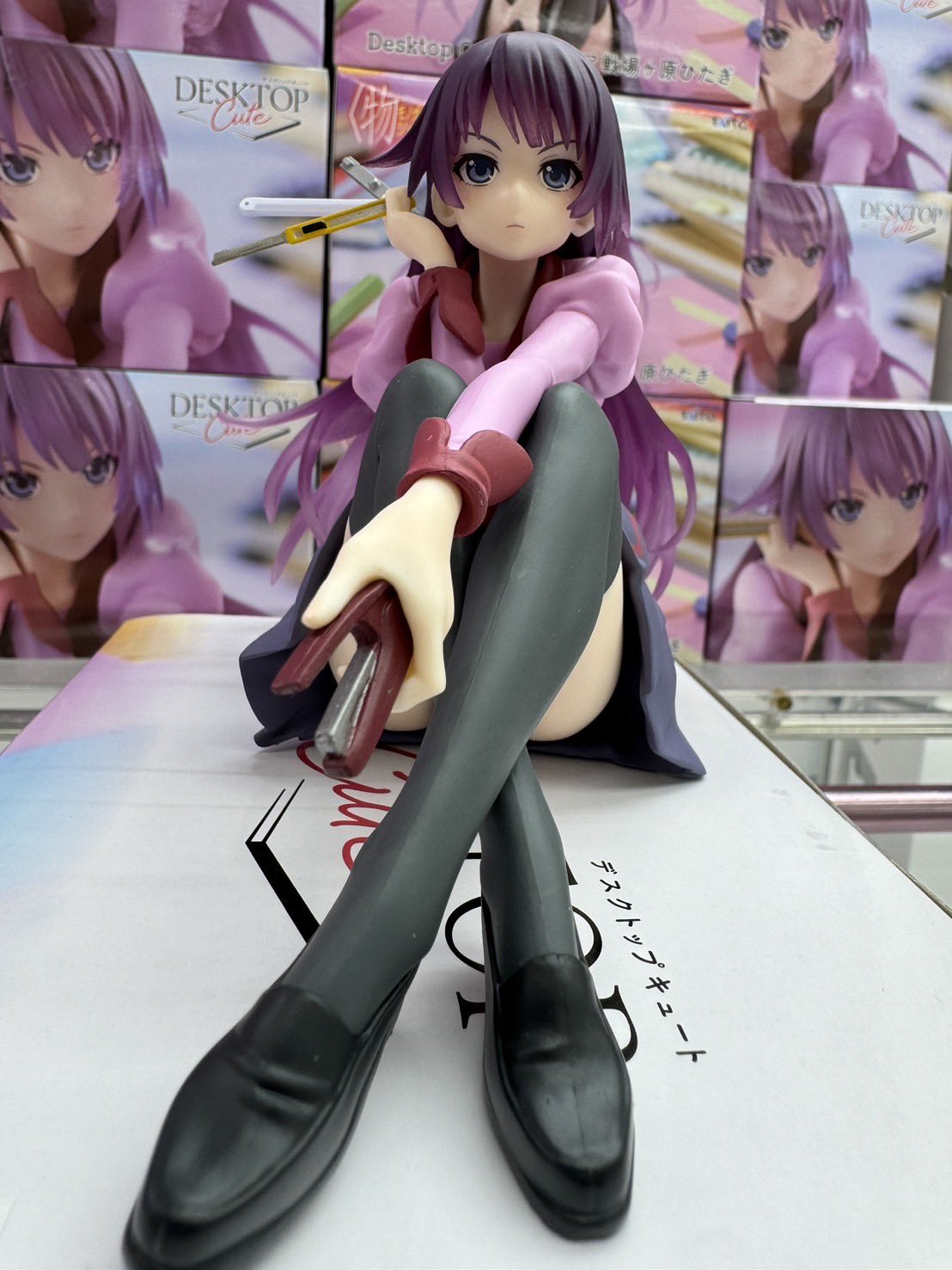 Desktop Cute 戦場ヶ原ひたぎ 崇宮澪 中野三玖　フィギュア　各2個 Desktop Cute フィギュア 戦場ヶ原ひたぎ 中野三玖 崇宮澪