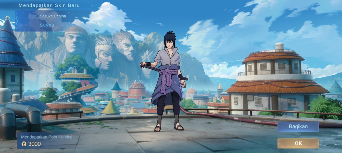 ZenAnnStore's tweet image. alasan beli skin Sasuke 
mirip gw njir