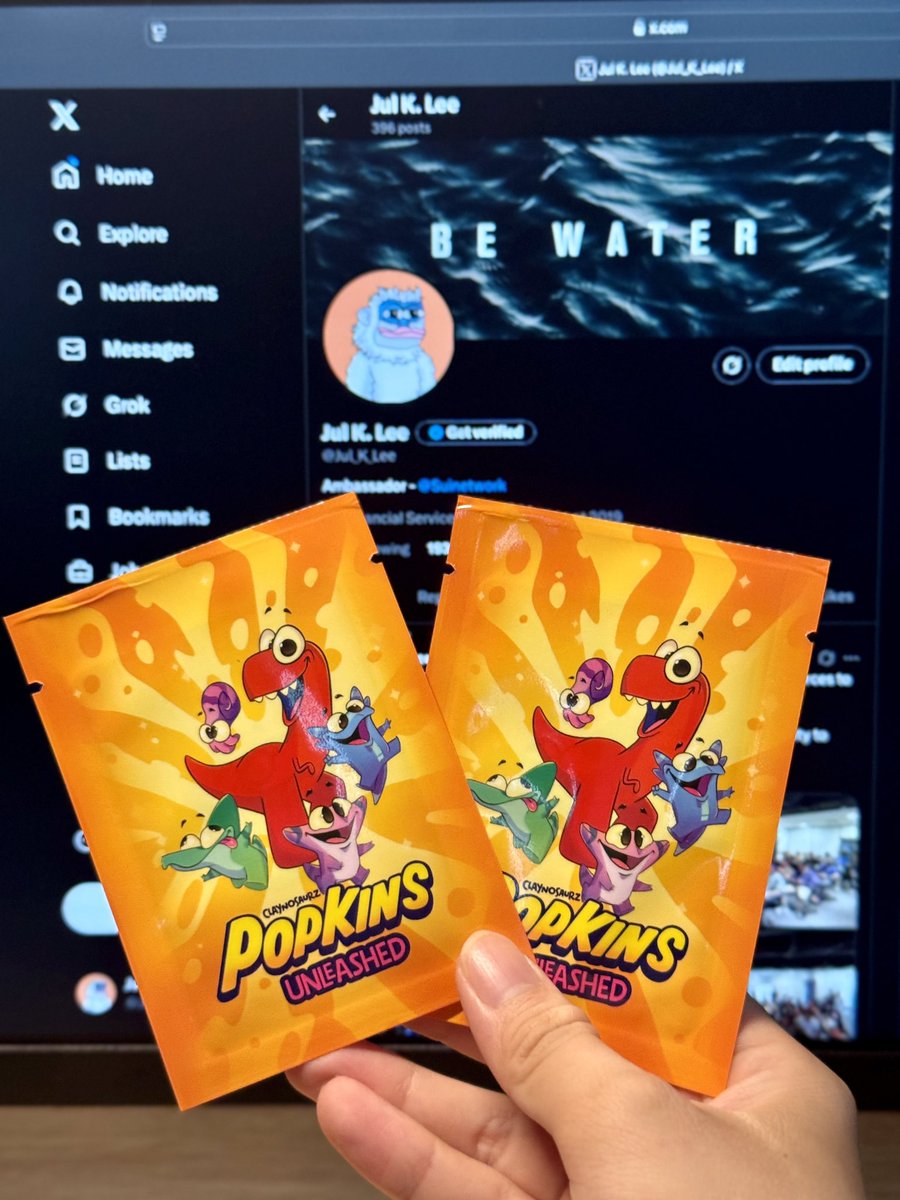 Jul K. Lee (@jul_k_lee) on Twitter photo Want a chance to win 2 <a href="/Claynosaurz/">Claynosaurz</a> Cards?
Follow these simple steps:
1️⃣Follow <a href="/Jul_K_Lee/">Jul K. Lee</a>, @suihubapac, and <a href="/suivncommunity/">Sui Vietnam Community</a>
2️⃣Like❤️ and RT🔁 this post
3️⃣Drop your Slush wallet address in the comments below
⏰Deadline: 23:00, May 27, 2025
‼️Giveaway valid only in Vietnam Want a chance to win 2 <a href="/Claynosaurz/">Claynosaurz</a> Cards?
Follow these simple steps:
1️⃣Follow <a href="/Jul_K_Lee/">Jul K. Lee</a>, @suihubapac, and <a href="/suivncommunity/">Sui Vietnam Community</a>
2️⃣Like❤️ and RT🔁 this post
3️⃣Drop your Slush wallet address in the comments below
⏰Deadline: 23:00, May 27, 2025
‼️Giveaway valid only in Vietnam