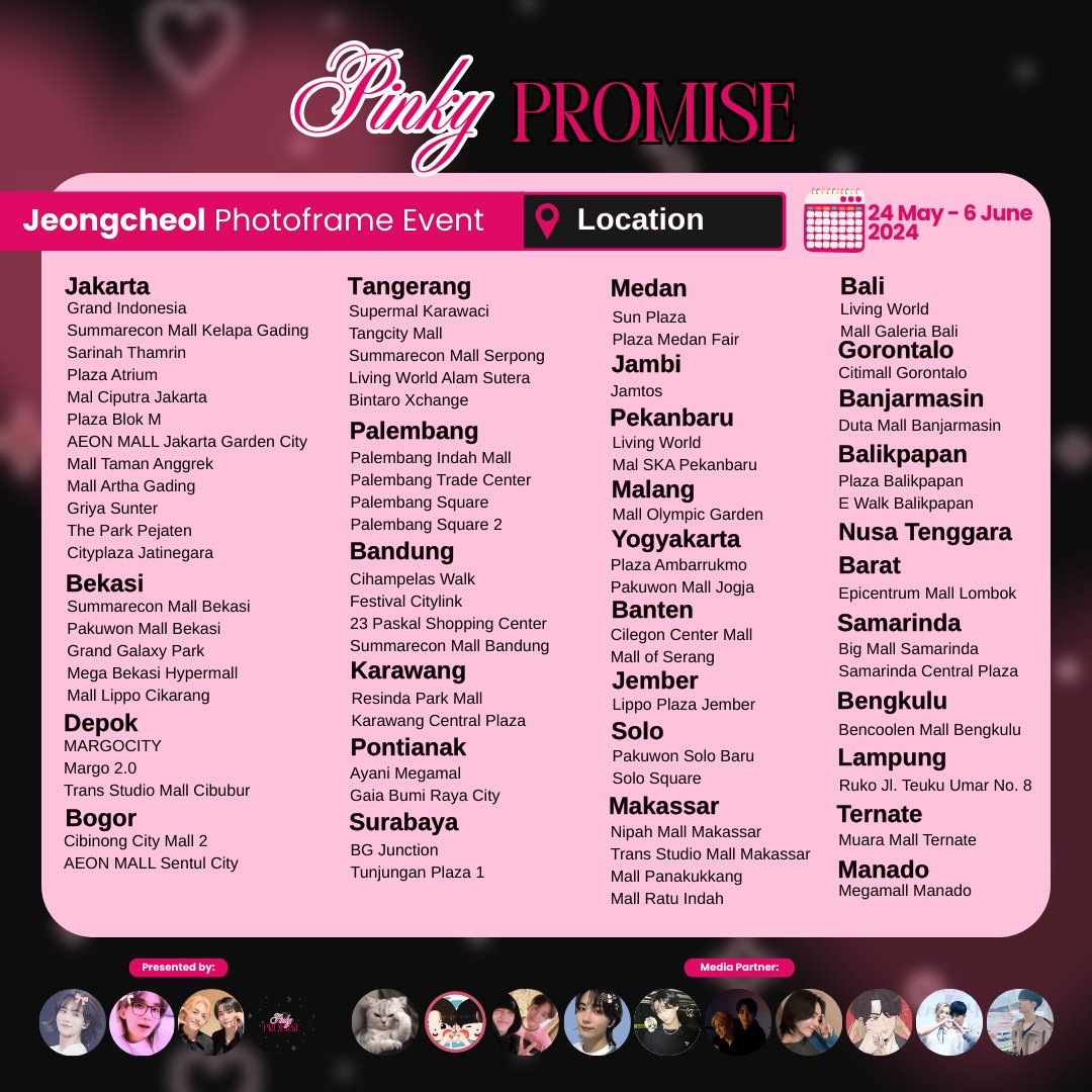 ayaaamkrispi's tweet photo. ๐ฉทเญจเญง Pinky Promise เญจเญง๐ฉท
๐๐ฏ๐๐ง ๐๐๐ญ๐๐ซ ๐๐ ๐ฒ๐๐๐ซ๐ฌ, ๐ข'๐ฅ๐ฅ ๐๐ ๐๐ฒ ๐ฒ๐จ๐ฎ๐ซ ๐ฌ๐ข๐๐
A Jeongcheol Photoframe Event
by @coupshanthinker @pinky_promise95
๐ 24 May - 6 June 2025
๐ @selfietimeid
Share your moment and mention us
use #10YearsWithJC hashtag! ๐๐ผ https://t.co/XavTDMOXZg