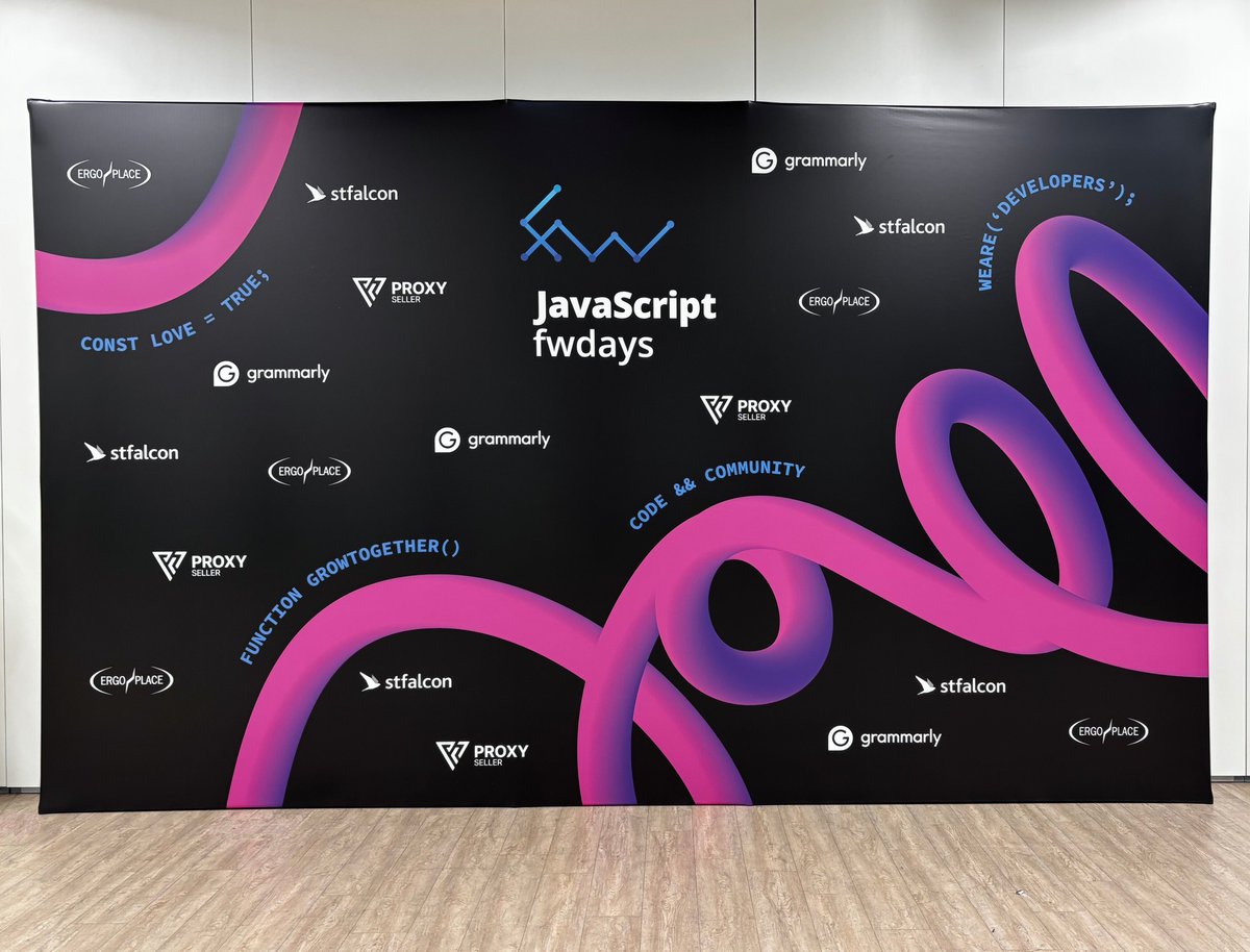 Hello everyone 👋

There is still a little time left before our meeting with you 🤩

Buy a ticket and watch the #JavaScript fwdays’25 conference live on the site: bit.ly/4jKcybK