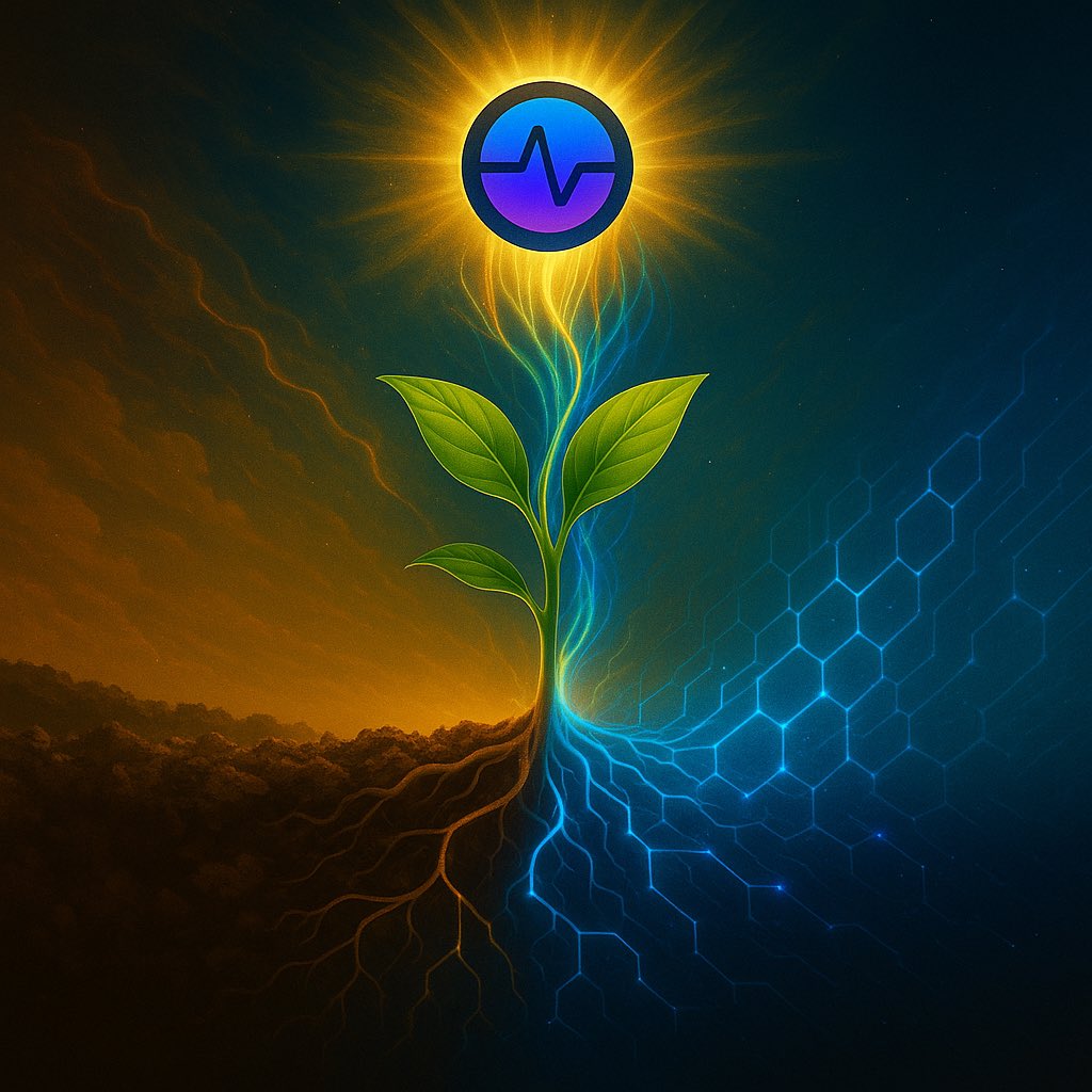 PulsidianX's tweet photo. You don’t see it.
But every time someone buys $SOIL with fiat…
a whole chain breathes.

Why?
Because $SOIL isn’t just another token.
It’s built for PulseChain.
With it.
On it.

They chose to pair SOIL with $PLS – not USDC.

That means:
Fiat → PLS → $SOIL (via RampNow)

This isn’t strategy.
It’s ecosystem instinct.

❓Do you feel how the roots are growing stronger every day? 

#PulseChain explained.
#raceforSOIL @SUNMINIMEAL