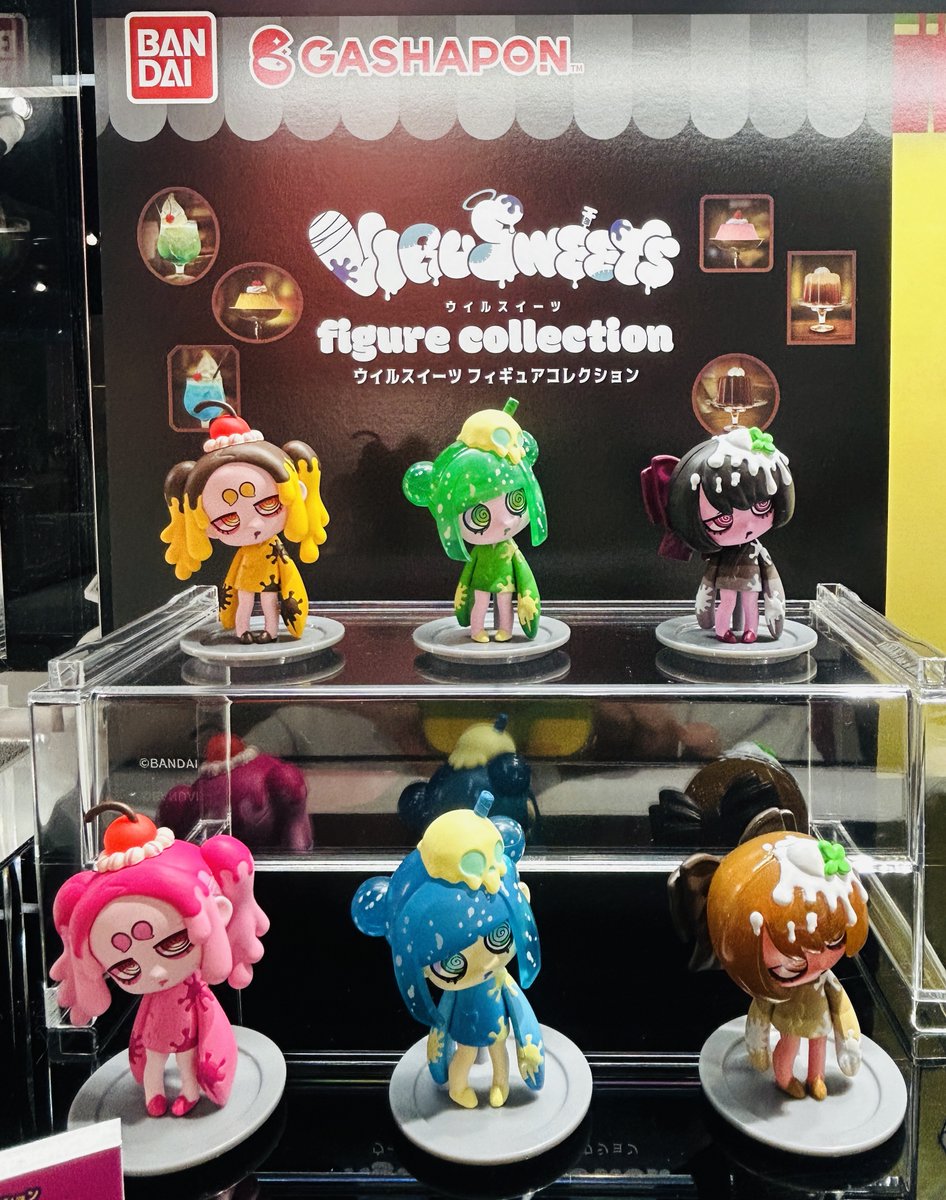 再入荷情報】 ・VIRUSWEETS figure collection（400円） 昨年12月発売