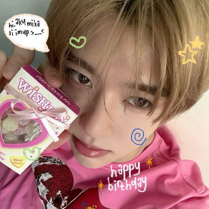 doeromis's tweet image. happiest birthday, dd imup mika &amp;lt;3 

p.s : wish yang sebenar ada di tele 🙂‍↕️🫶🏻