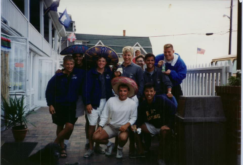 The LIVELY crew at Block Island Burrito pic is some serious foreshadowing….