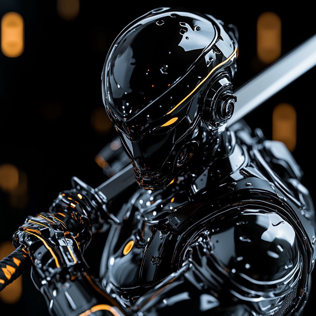 ong53's tweet photo. Ninja Mech - Armoroid Shinobi
.
.
#ninja #shinobi #ai #digitalart #cyberpunk #scifi #mech #robot #character #futuristic #manga #mangaart #conceptart #mechaart https://t.co/BTrnZj4TVr