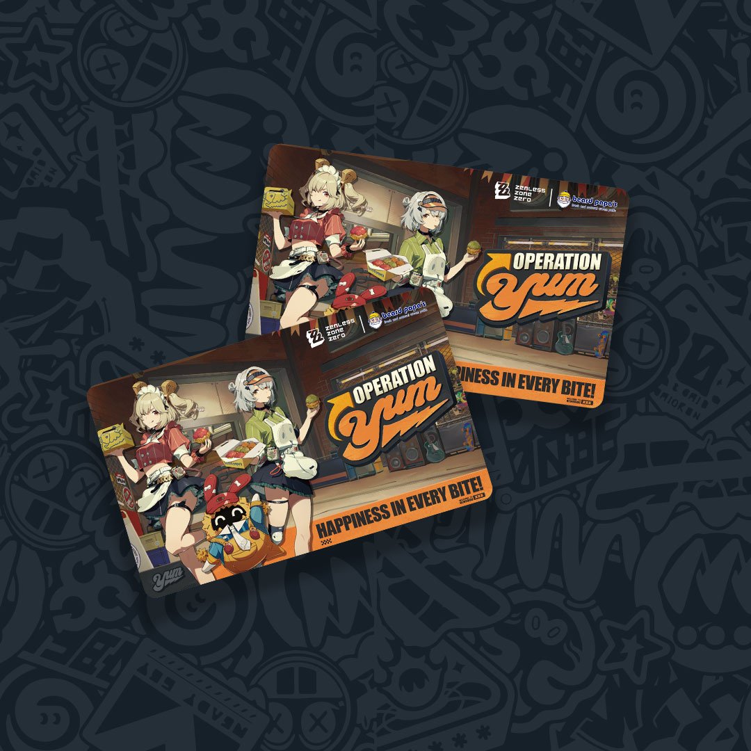 ZZZ Operation Yum event Merchandise (USA) - limited edition pin