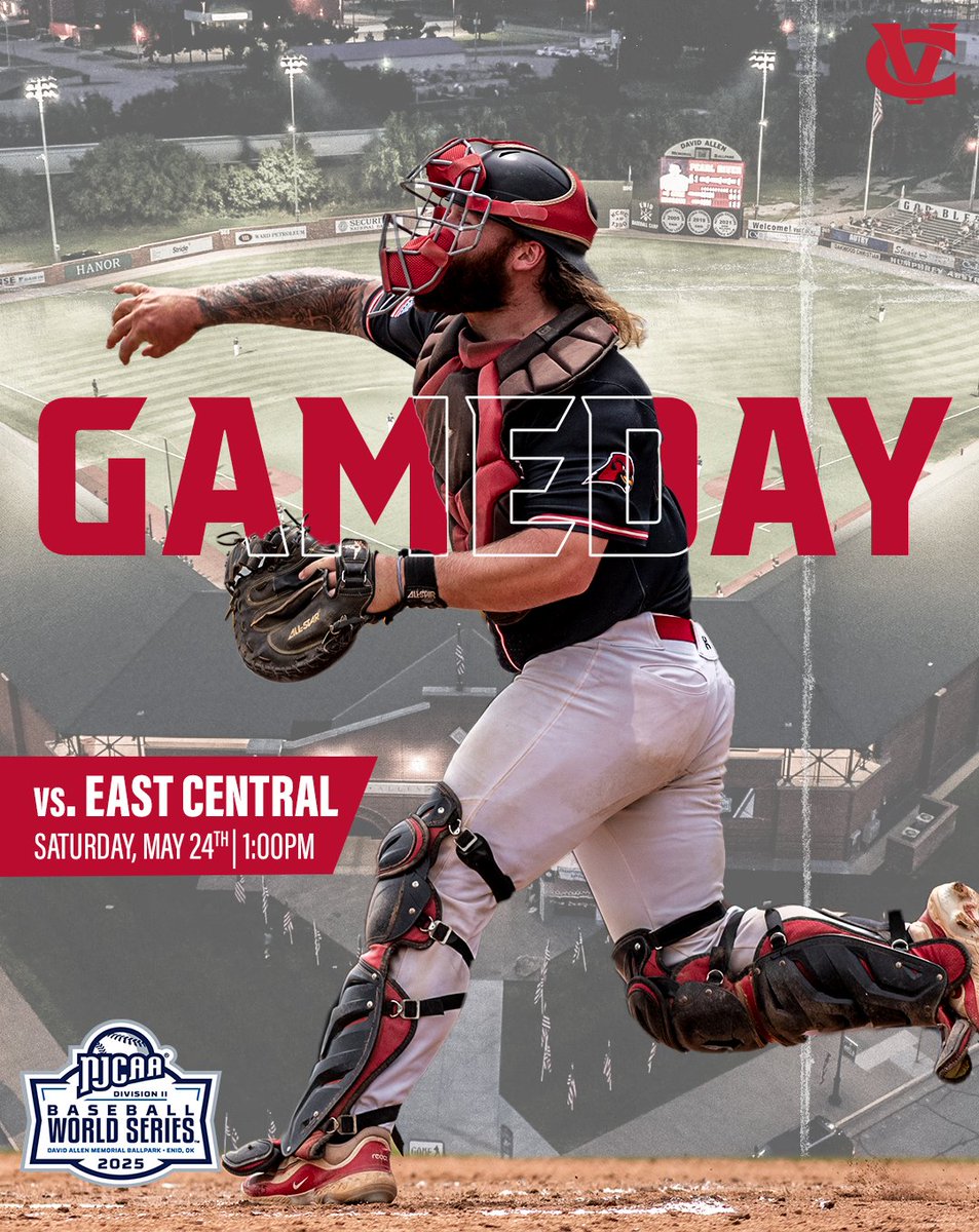 Catawba Valley Community College Red Hawks (@cvredhawks) on Twitter photo βΎοΈ <a href="/CVCCBaseball/">CVCC Baseball</a> WORLD SERIES GAME DAY βΎοΈ
π No. 6 East Central (Miss.)
π David Allen Ballpark (Enid, Okla.)
β° 1 PM CST/2 PM EST
πΊ bit.ly/3ZAknZ9
π bit.ly/4kr0RGG
#RedHawkNation #1095 #theValley βΎοΈ <a href="/CVCCBaseball/">CVCC Baseball</a> WORLD SERIES GAME DAY βΎοΈ
π No. 6 East Central (Miss.)
π David Allen Ballpark (Enid, Okla.)
β° 1 PM CST/2 PM EST
πΊ bit.ly/3ZAknZ9
π bit.ly/4kr0RGG
#RedHawkNation #1095 #theValley