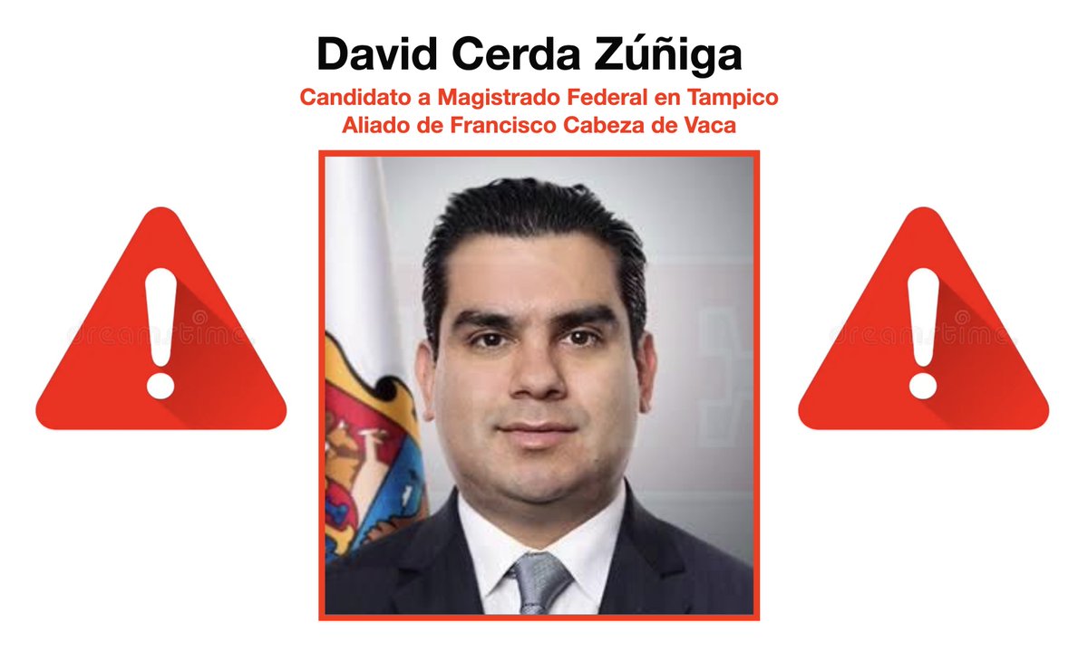 MONALI4T's tweet photo. ⛔️#ULTIMAHORA⛔️David Cerda Zúñiga "fungió como presidente del Poder Judicial de Tamaulipas y lo convirtió en un refugio de aliados y allegados del Exgobernador Francisco Cabeza de Vaca, dedicándose a trabajar para proteger sus intereses y a perseguir a sus adversarios políticos". https://t.co/Eupbmm9101