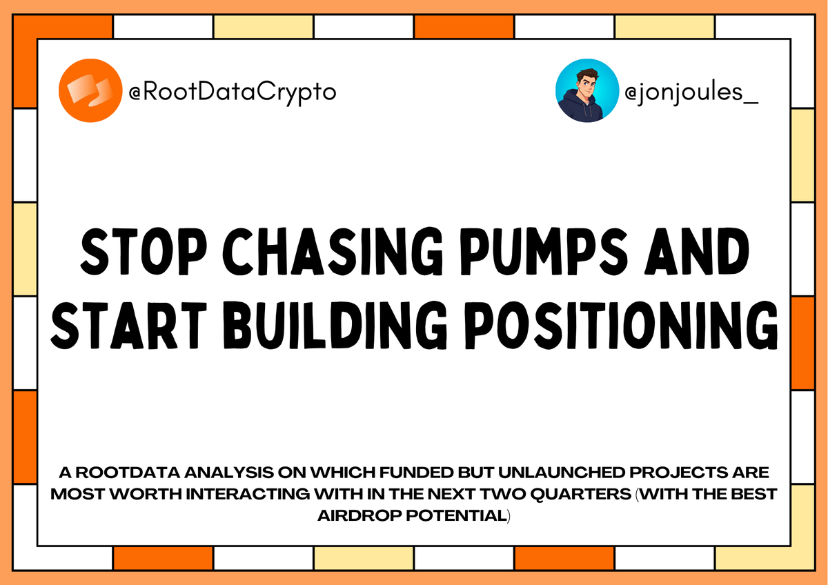 jonjoules_'s tweet photo. Forget the whales. 

Seriously, everyone’s always obsessed with the whales, but that is old news. 

The real power in crypto is the sneaky folks, those chess-playing tacticians who make their move before anyone else even glances at the board.

If you’re sitting around, twiddling your thumbs, waiting for the next hot token drop, you’re already toast.

The game has changed, and speculation isn’t king anymore.

Now it’s all about strategic moves. 

You want a shot at stacking that next-gen wealth? Buckle up, here’s some real talk. 

#RootDataAnalyst