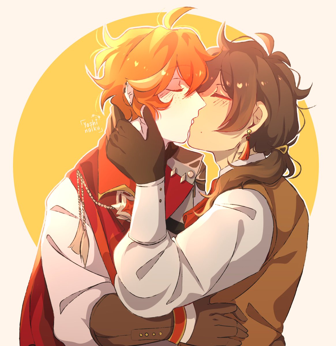 Tartalian KISS (couple hours late)

🎨 by yoshinaiku

#tartalian #yumetwt