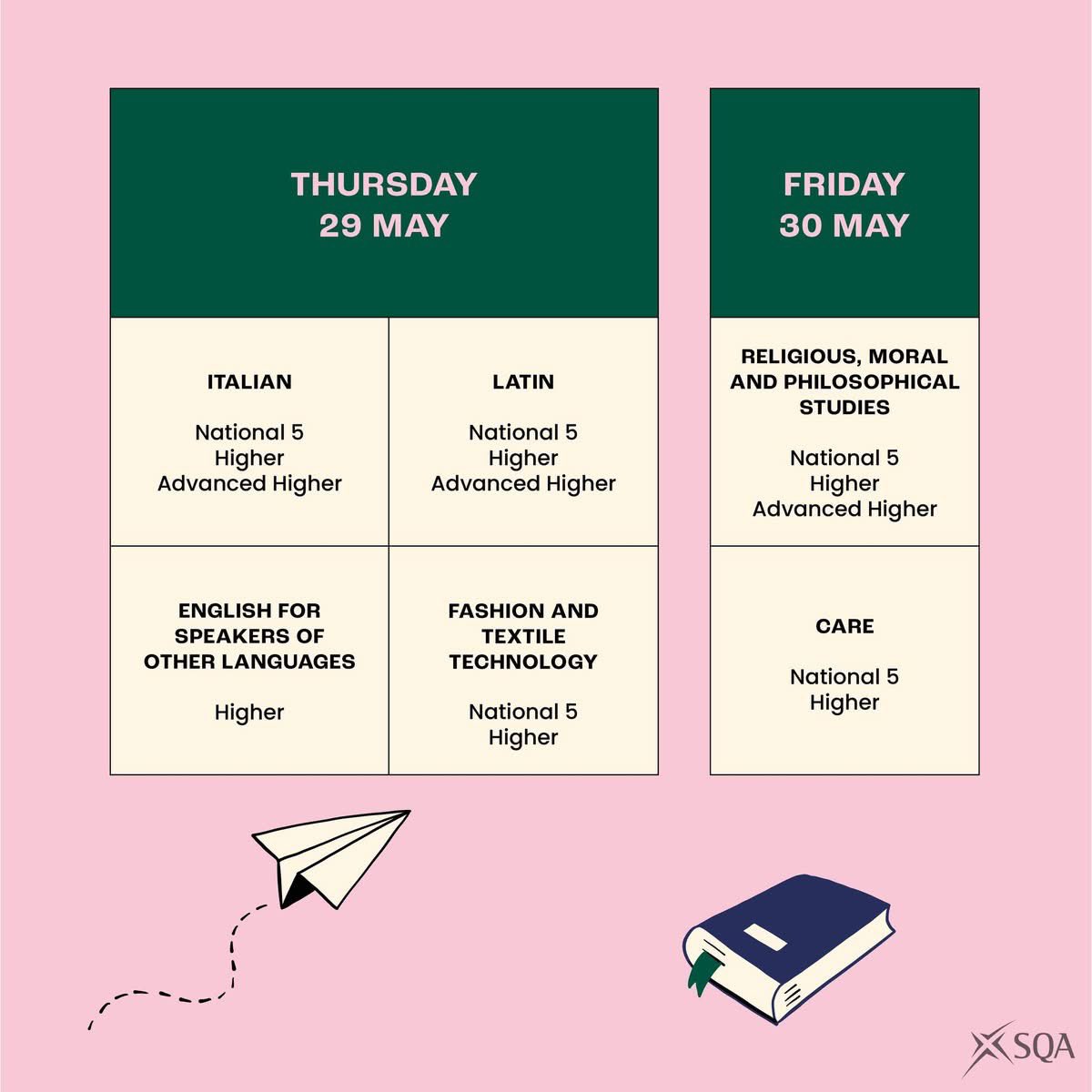 PortyAcad's tweet image. And we’ve reached the sixth and final week of exams already! Best wishes to all our @PortyAcad pupils. Looking forward to welcoming back new S5/6 returning pupils for Senior Phase Induction this Friday 30th May! #BeTheVeryBest #ReadyForLearning #Leadership 👍👏🙌