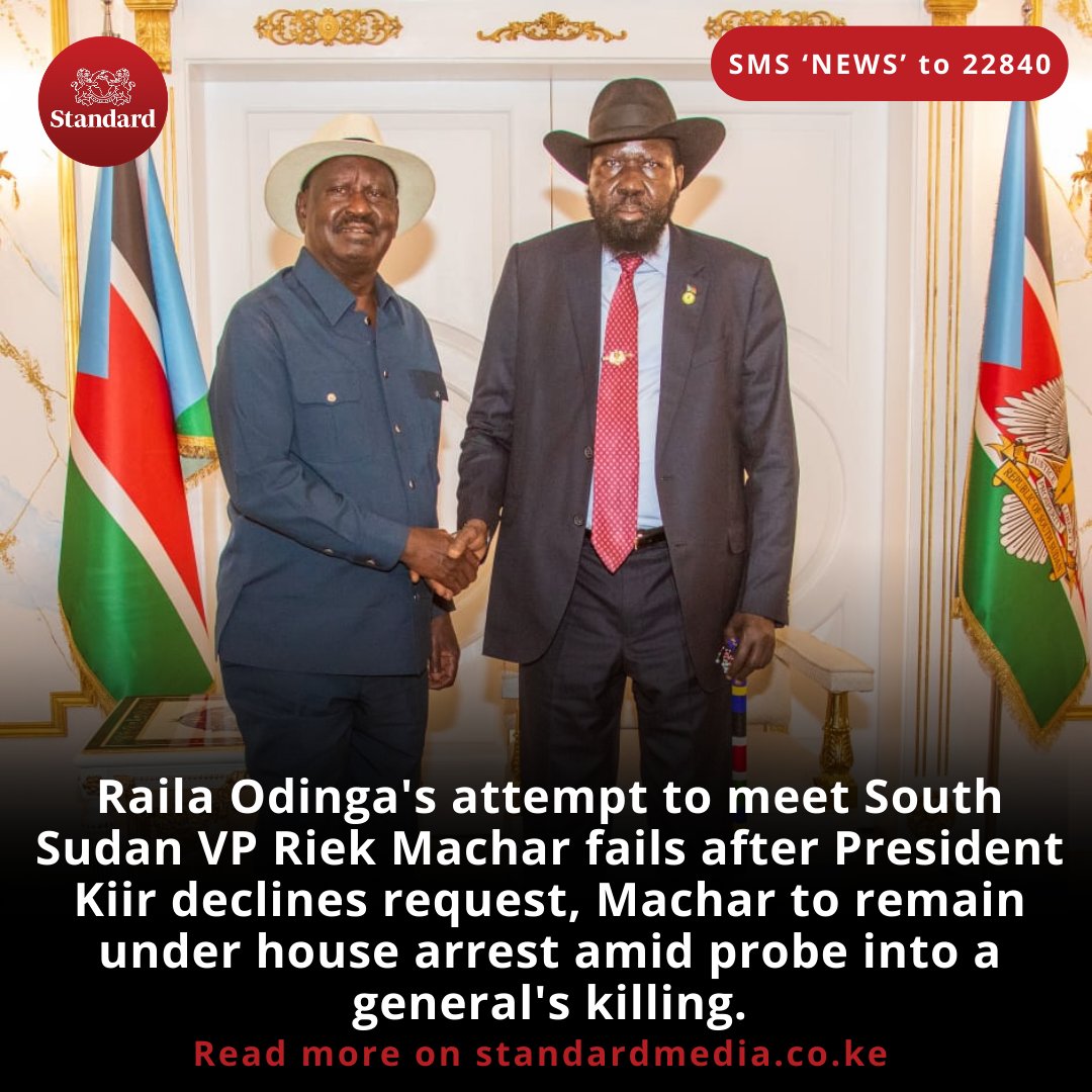 hosea606666's tweet photo. I thought Salva Kiir is dead already,why are we not together with Raila here.
#SustainableConservationKE #CalledToSaveLives |Human Wildlife Coexistence|Fridah inyanje|Son Of Kenya|Happy Sabbath|Dr Joseph Murimi|McTominay| #CoexistNotConflict https://t.co/b2kUJItUWH
