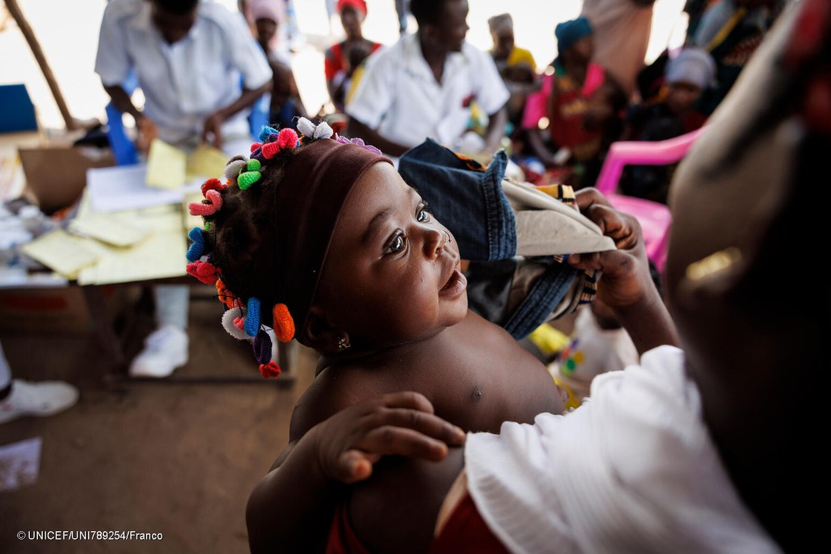 In Mozambique, almost 100,000 children under 5 are experiencing wasting, and more than 1 in 3 are affected by stunting.

Cyclones and drought have made the situation worse.

UNICEF is working with partners to make sure children receive timely treatment and care for wasting.