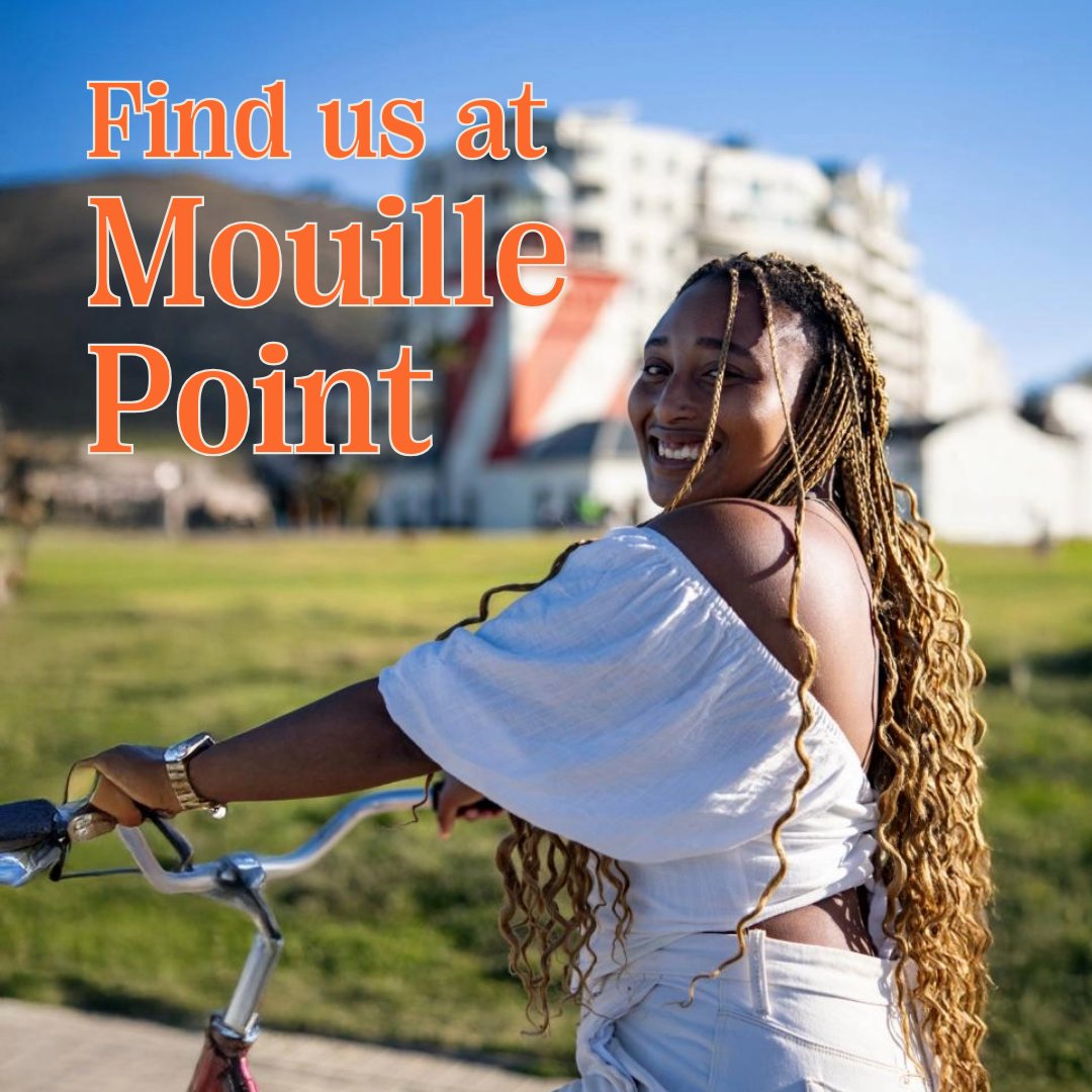 We have many convenient locations - rent at one at return at another 🚲

Find us at V&amp;A Waterfront, Sea Point, Mouille Point or Camps Bay 💫