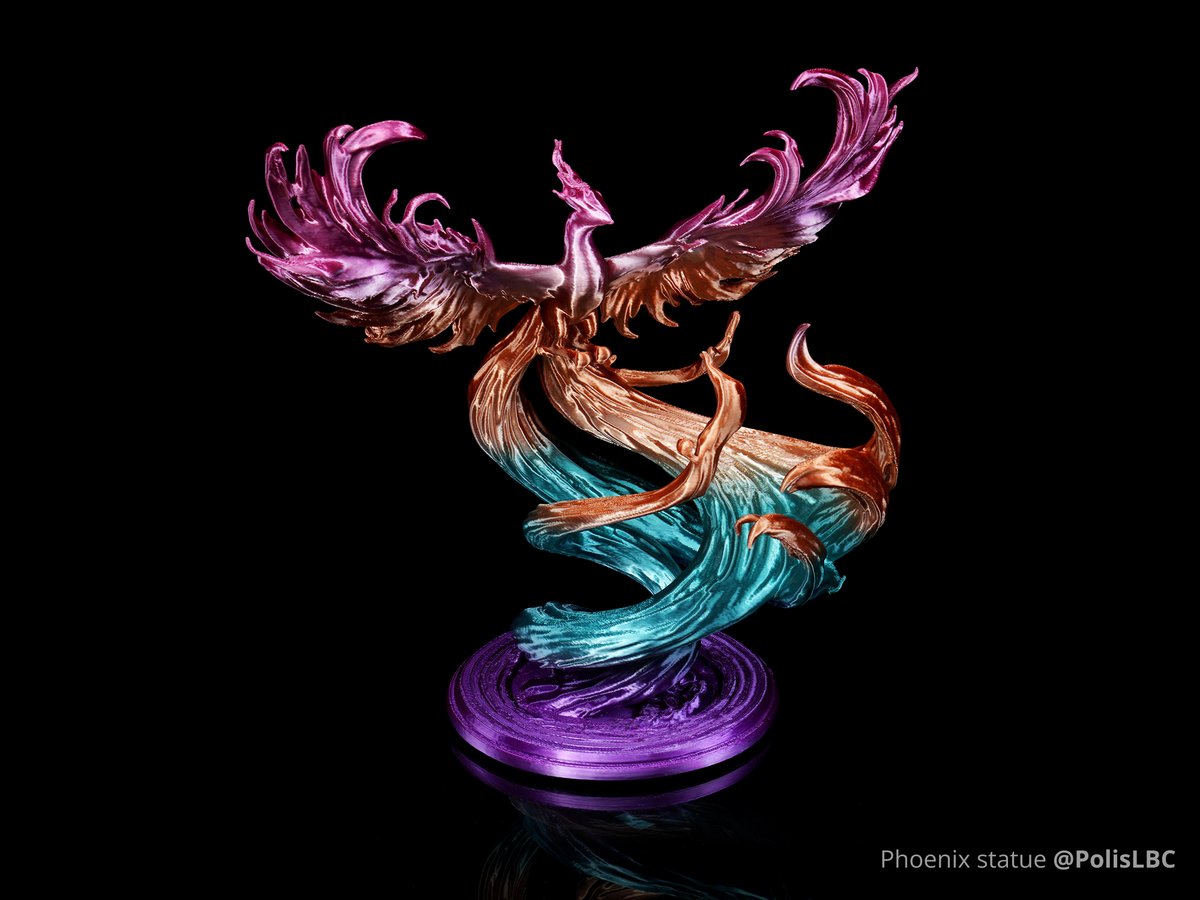 BambulabGlobal's tweet image. Bambu PLA Silk Gradient just dropped THREE new colors: Aurora Purple, South Beach, and Dawn Radiance.
Perfect for vases, art pieces, and anything you want to make stand out.
Want tips to make the most of it? Check the link👉us.store.bambulab.com/products/pla-s…