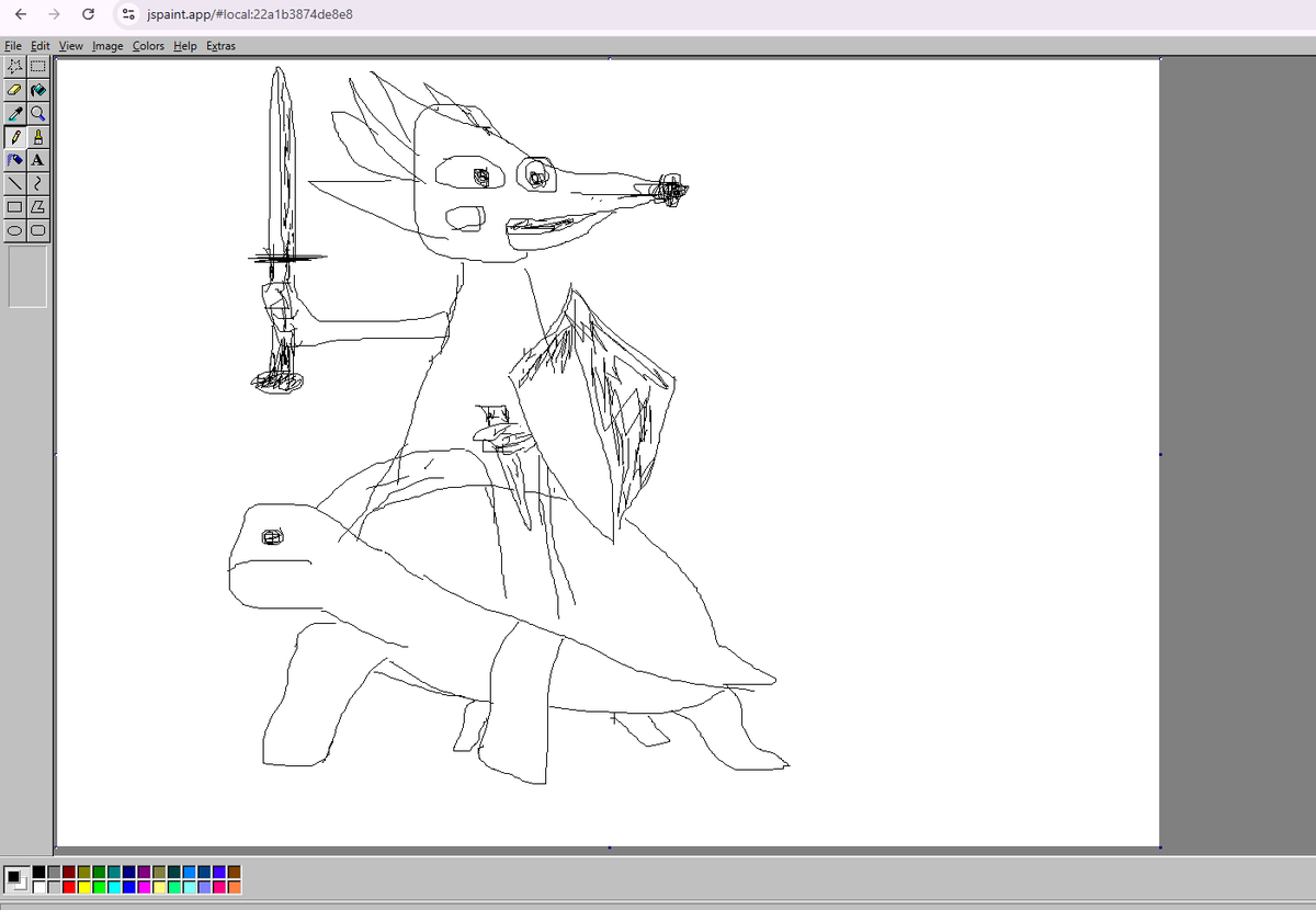 Weezardium's tweet photo. WIP for $HEGE drawing contest. @HegeCoin https://t.co/rtxH1mAgdD