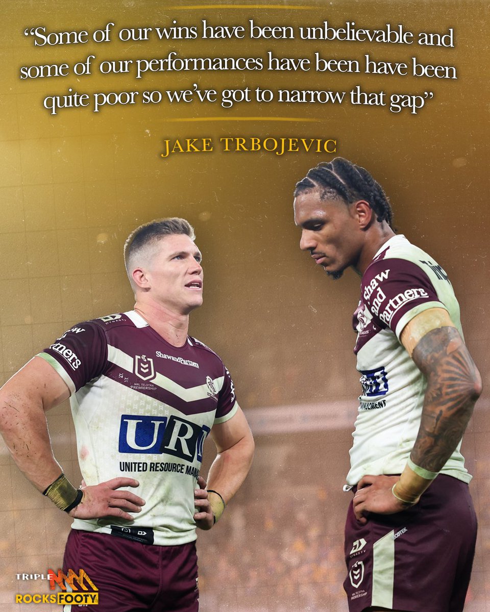 TripleM_NRL's tweet image. Manly's Jekyll and Hyde form continues to frustrate Jurbo 🦅
📷 Getty/Cameron Spencer