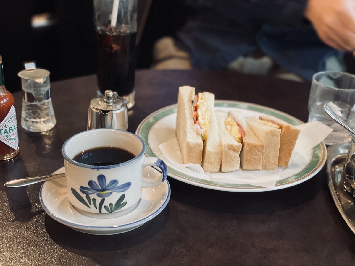 遅めの朝ごはん🥪