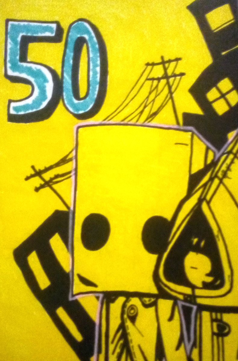 I hit 50 followers! I am so happy that people like my art. Everyone has been so supportive! It has motivated me to draw even more, and has helped me find my own art style. I truly am so so grateful for each and every one of you, I hope every single one of your dreams comes true🥰