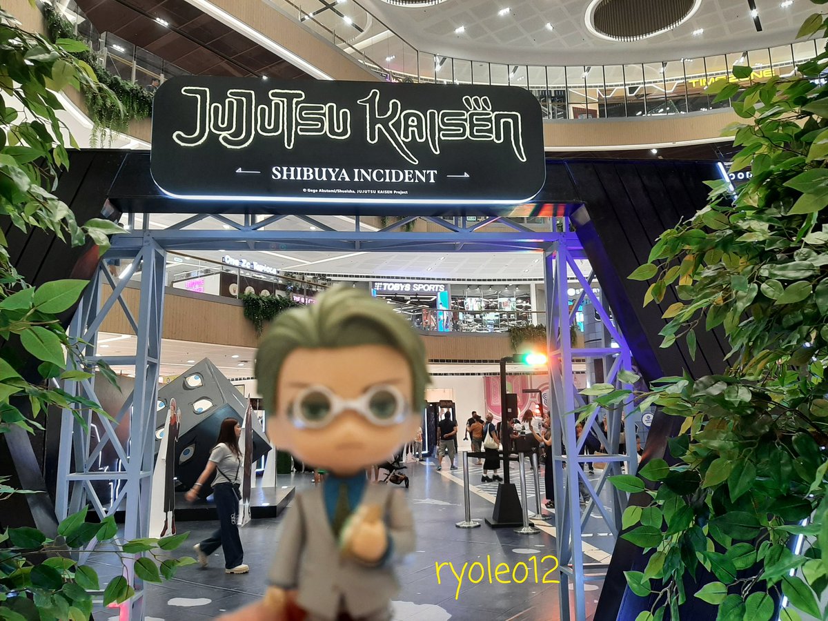 leoatobe's tweet photo. Nanami: I'm still alive. haha
Jujutsu Kaisen SM North with @thirdworldgamer https://t.co/KMnrMFXGkz
