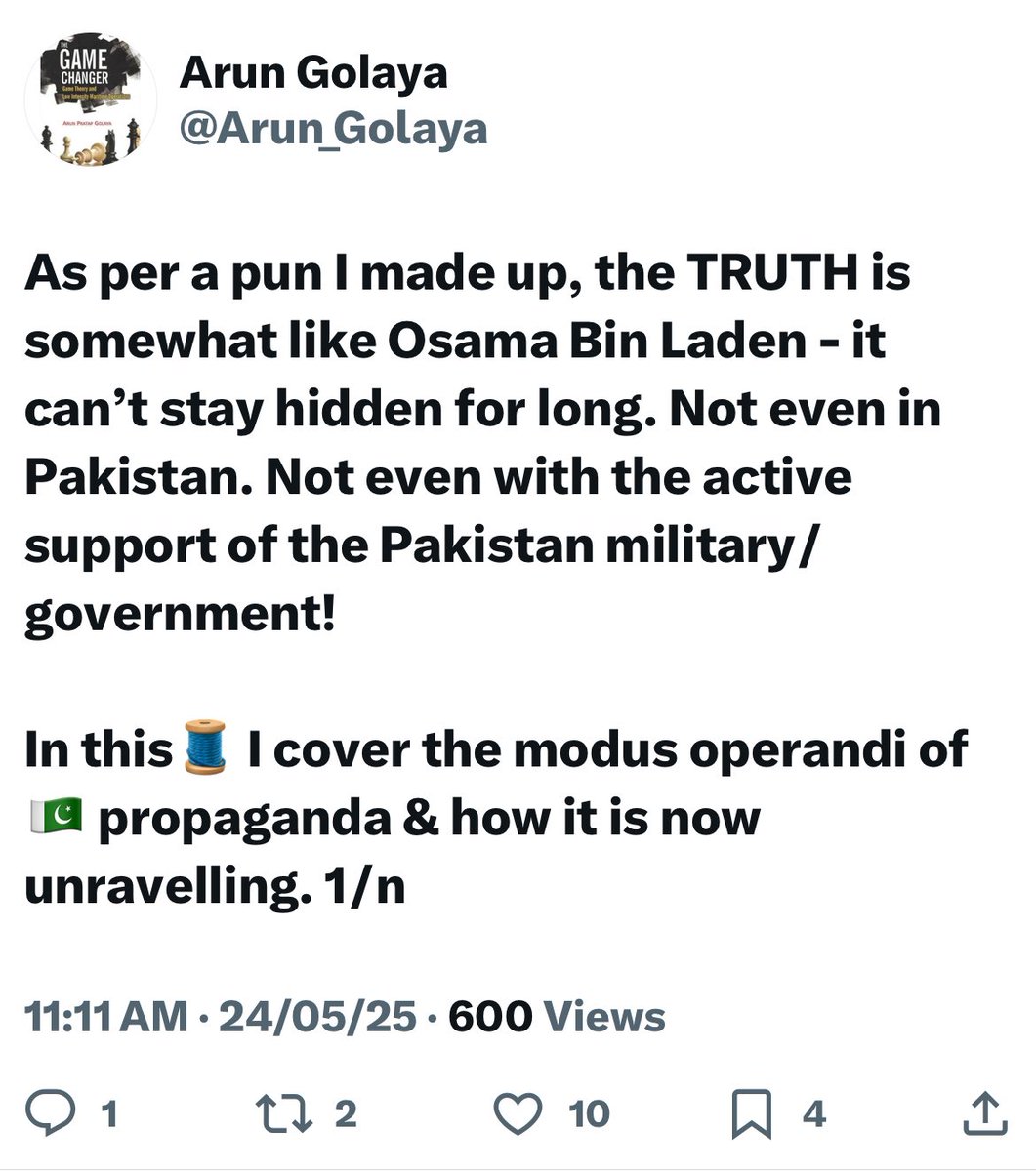 Arun_Golaya's tweet photo. Think about this

10 likes + 2 Reposts = 600 views

But 

2 likes + 10 reposts = ?? Views

?? >> 600

Don’t just like. Repost if you agree. That’s how the message gets amplified https://t.co/rD6e1YNYlU