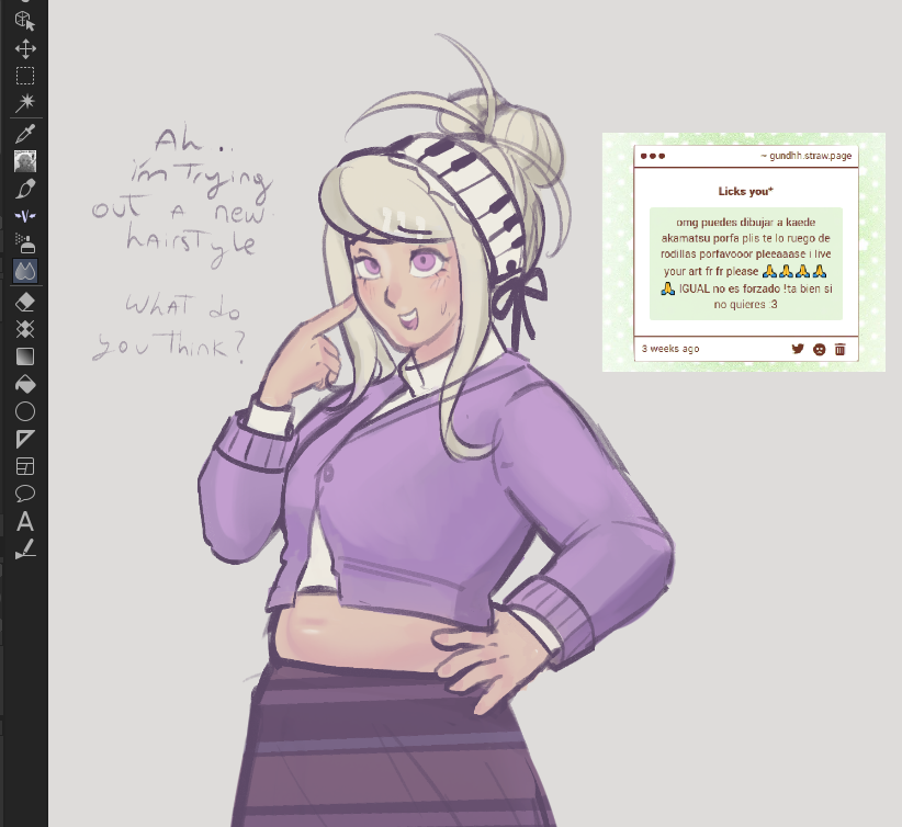 la kakede (re tarde me olvide de strawpage 😿)