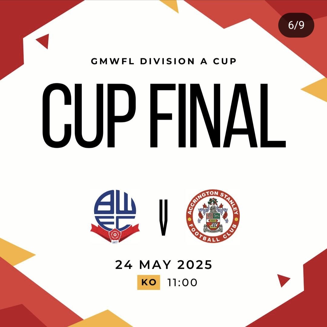 GMWFL2011's tweet image. CUP FINALS
 Avro Vestacare Stadium, OL8 3JH.
 Full bar facilities and food on site. 

CASH OR CARD
£6 on the door
£5 Concessions
£3 U16s (must be accompanied by an adult)