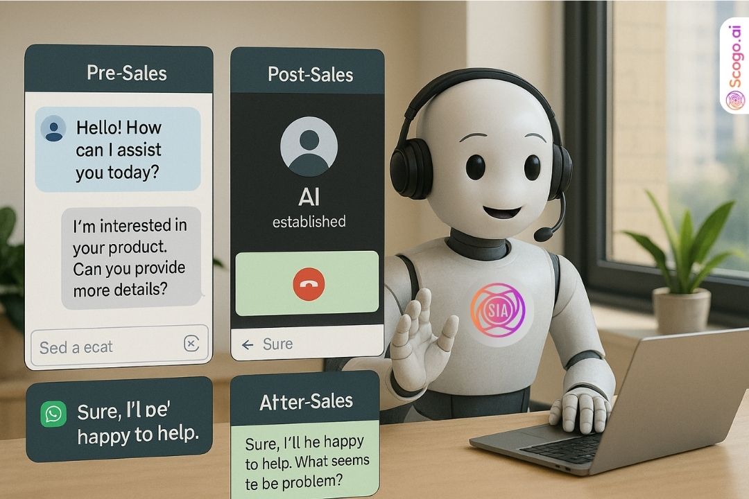 scogoai's tweet image. Still answering “Where’s my order?” for the 37th time today?😩

Let AI handle the repeat questions—24/7, multilingual, typo-proof.

Your team deserves better. So does your inbox.

👇 What’s the most FAQ-ing annoying question you get?

#AIForSupport #Ecomm #auspol #BINIverseDubai