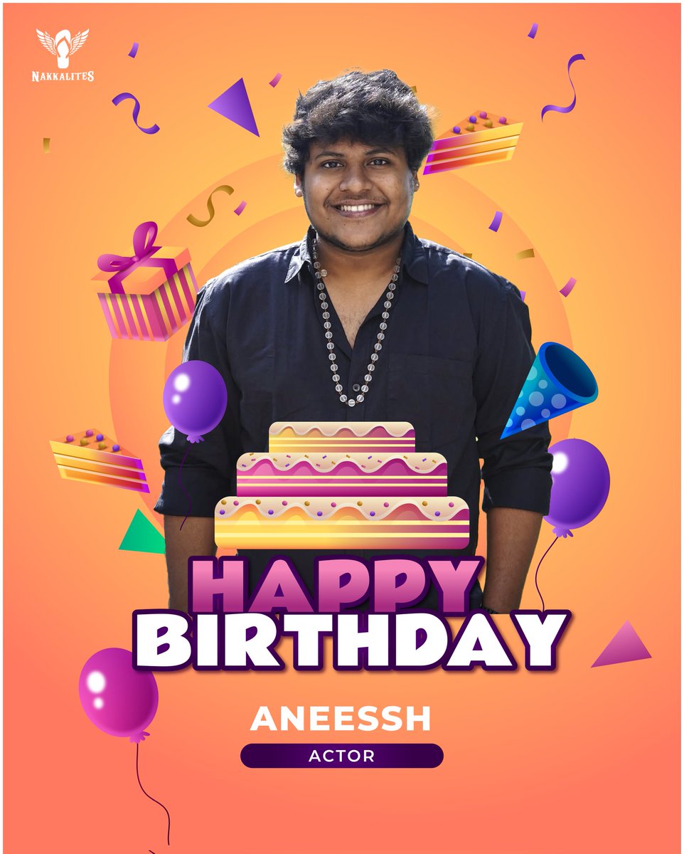 Wishing you a day filled with joy and a year filled with success. Many more happy returns of the day. Happy Birthday Aneessh.

#happybirthday #birthday #birthdaywishes #nakkalites_family💙