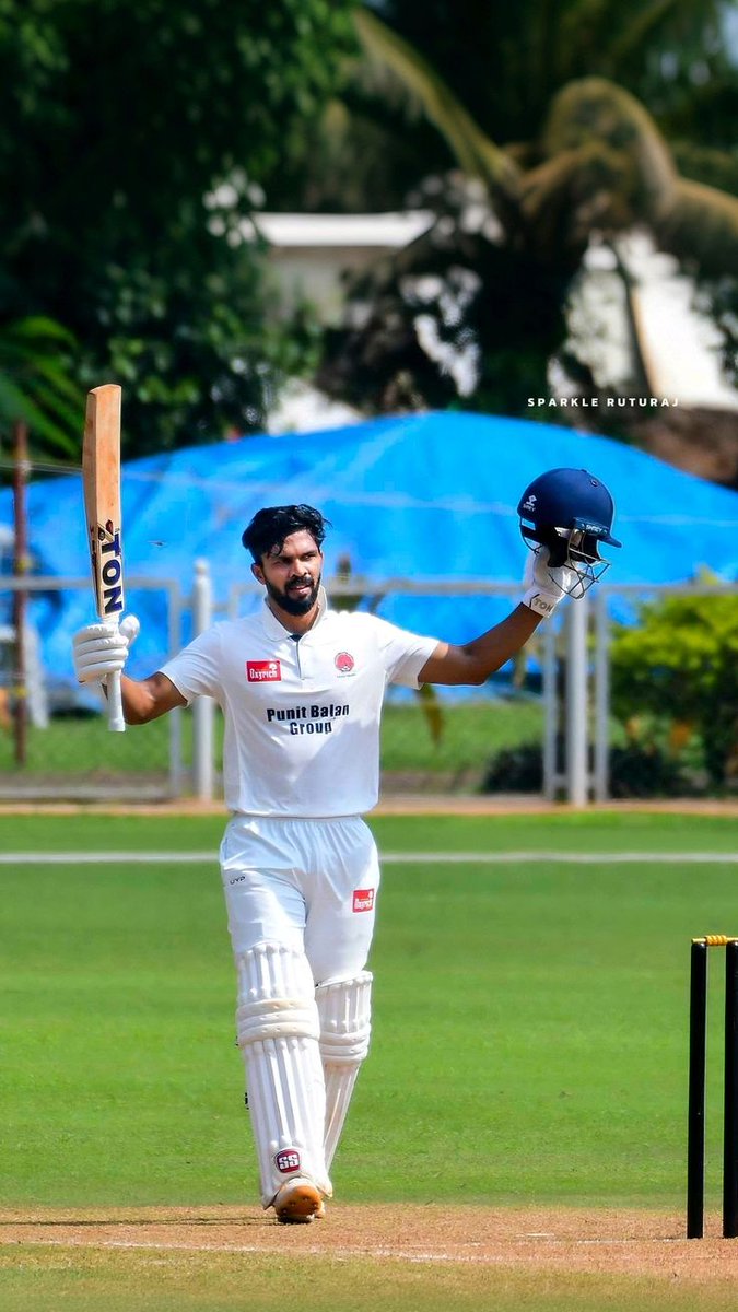 1 RT = Ruturaj Gaikwad’s Test debut🗿