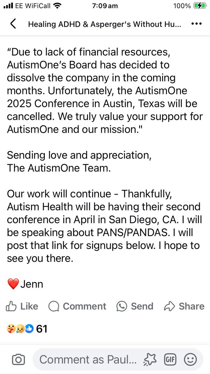 Paul Wady (@paulwady) on Twitter photo The infamous Autism One quack fest is over. It loved to platform Andrew Wakefield. #rfkjr adored it but even his lies could not sustain it. š¤£šš¤”
Some very bizarre responses too.
#autism #Neurodiversity #actuallyautistic #neurodivergent
<a href="/bleachhunters/">Autismone Quackfest</a> #AutismOne The infamous Autism One quack fest is over. It loved to platform Andrew Wakefield. #rfkjr adored it but even his lies could not sustain it. š¤£šš¤”
Some very bizarre responses too.
#autism #Neurodiversity #actuallyautistic #neurodivergent
<a href="/bleachhunters/">Autismone Quackfest</a> #AutismOne