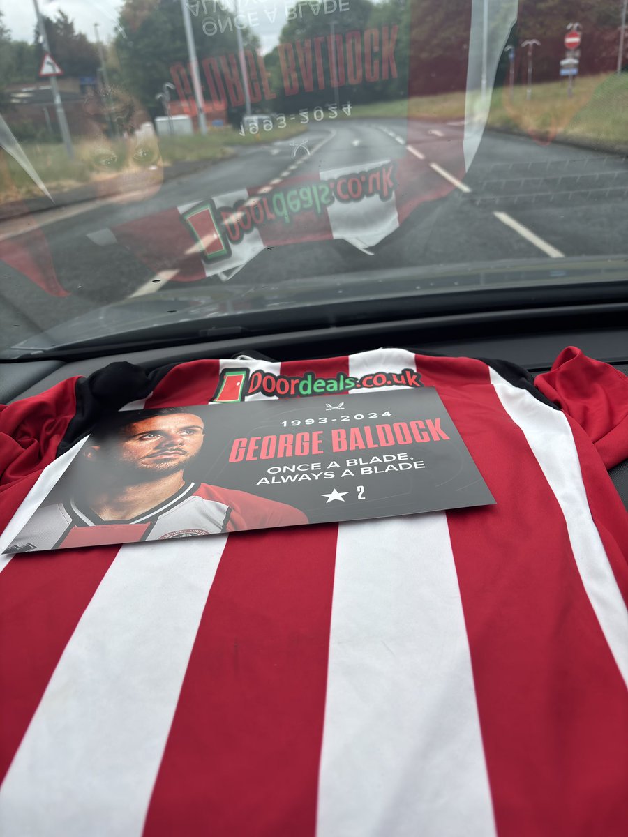 We’re on our way. <a href="/SheffieldUnited/">Sheffield United</a> <a href="/AllThingsBlades/">Mainly Things Sheffield United</a> ⚔️⚔️⚔️