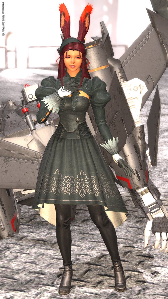 サレタ重、全部揃った！
めっちゃ周回したｗ
タンクなのに可愛い🥰
#ff14 #ffxiv