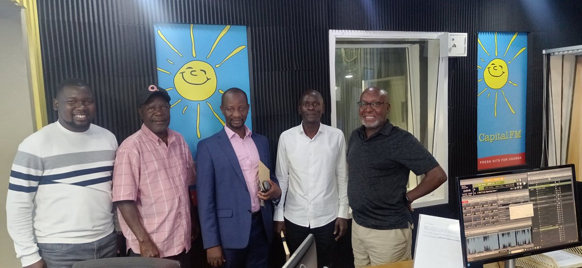 On #Gang <a href="/CapitalFMUganda/">Capital FM Uganda</a> today after a long while of absence.