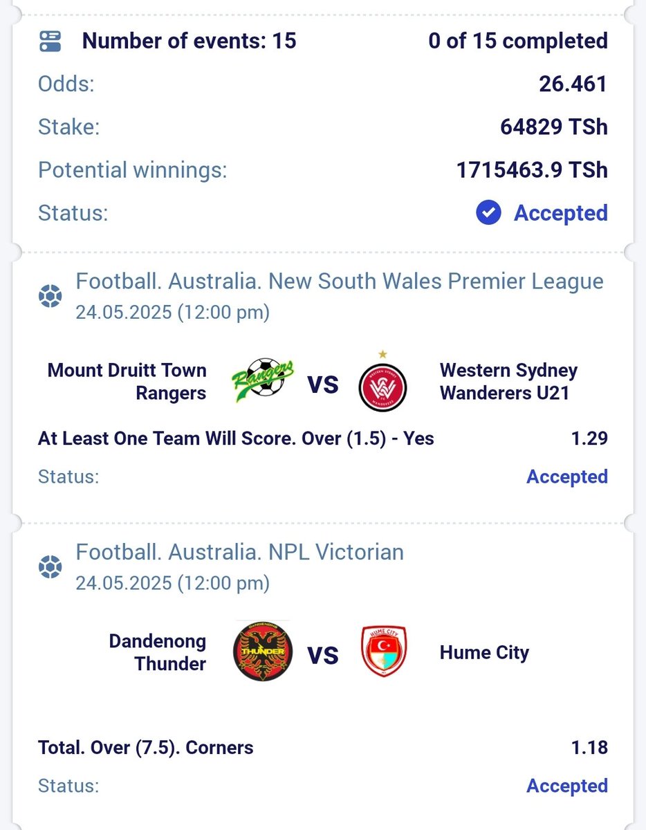 EARLY KICKOFF 

DOUBLE YOUR MONEY💰🤑🤑

ODDS 26

BETCODE: MQHCL

JISAJILI PARIPESA👉is.gd/qi41sJ

Apk link: paripesa.bet/donn360app 

PROMOCODE JAZA: DONN

JOIN WHATSAPP CHANNEL 👇
whatsapp.com/channel/0029Vb…

REPOST ✅️