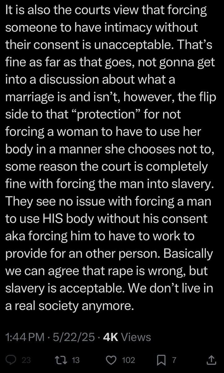 Dude confessed to raping his wife to impress another man. 

Stay safe ladies. There are men who believe marriage means ownership of your body. they’re not safe to be with.