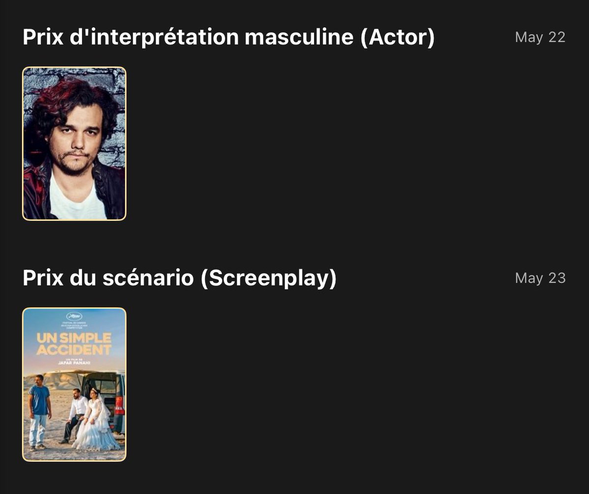 My predictions for Cannes Palme D’Or

Lock yours in before the ceremony happens on Award Expert