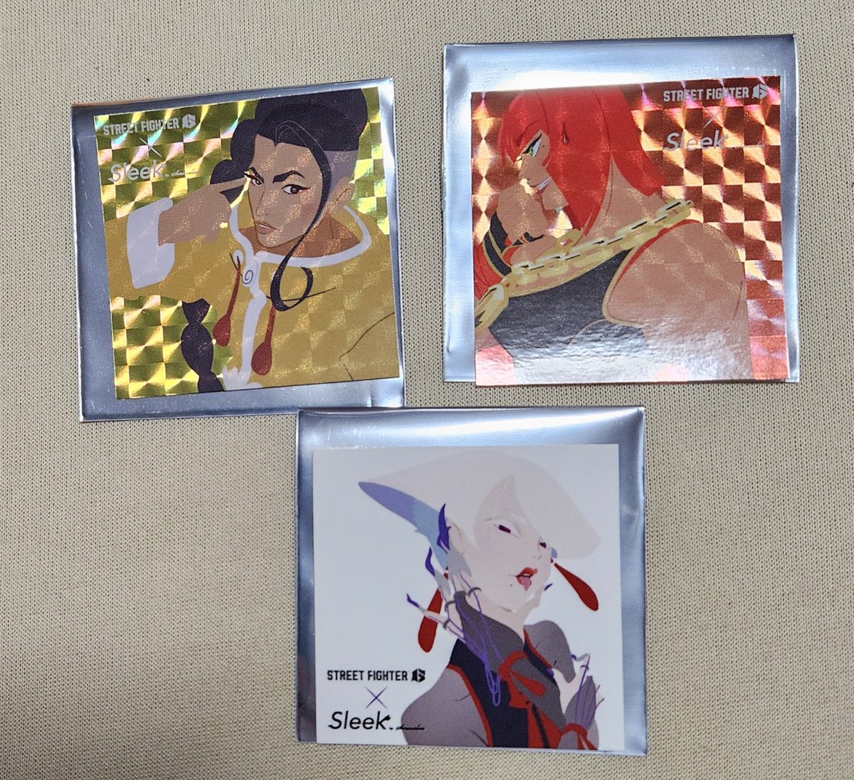 ストリートファイター6 スリーク メタリックステッカー スリーク
